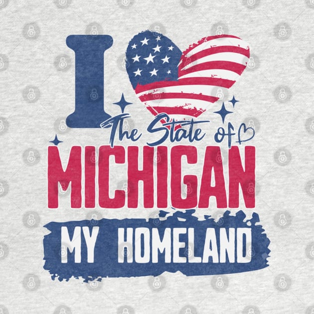 Michigan my homeland by HB Shirts